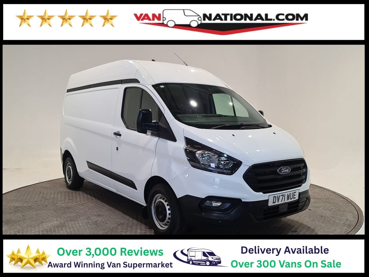 Used Ford Transit Custom 2021 for sale - 76836095: Photo 1