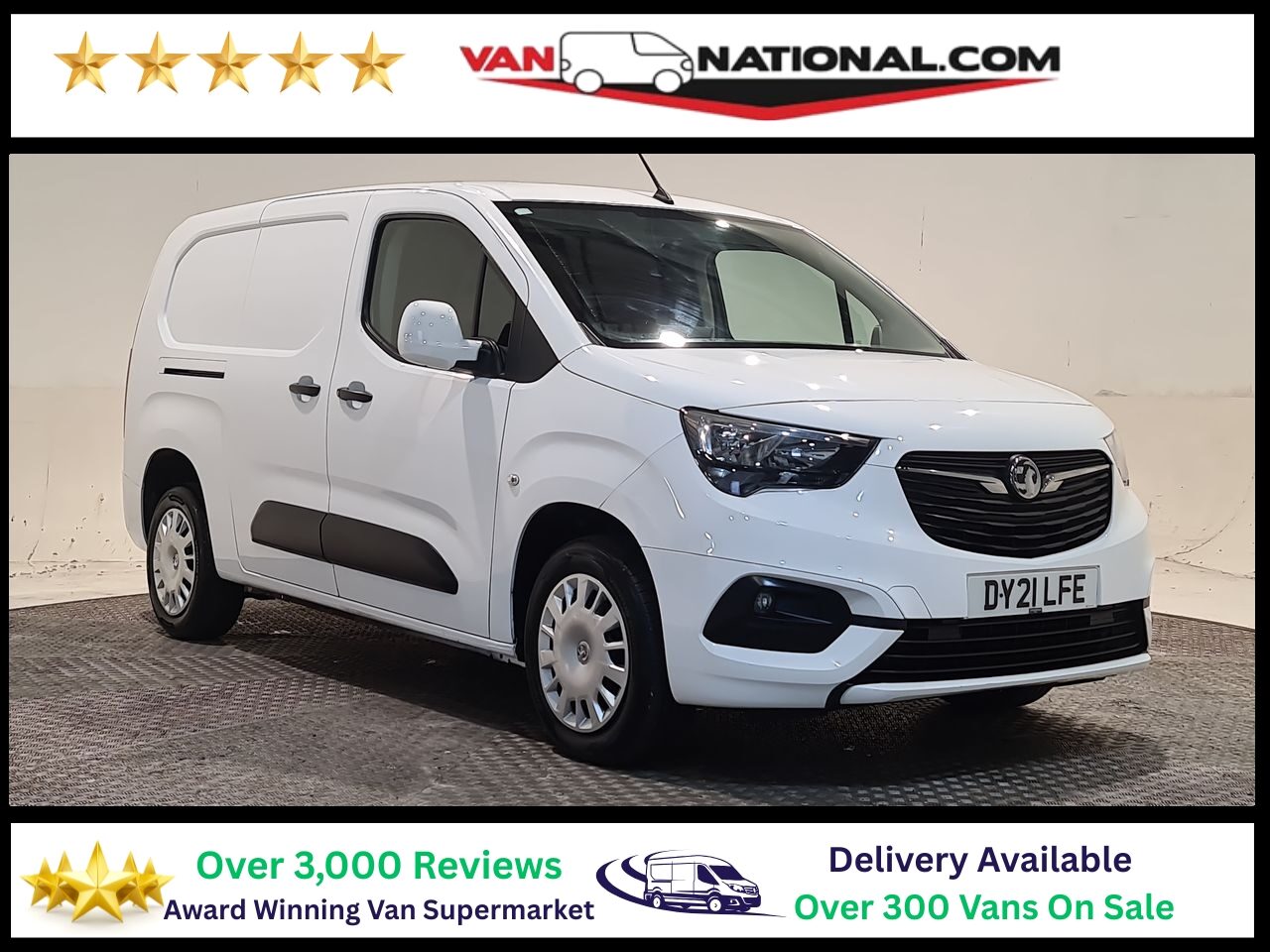Used Vauxhall Combo 2021 for sale - 76544749: Photo 1