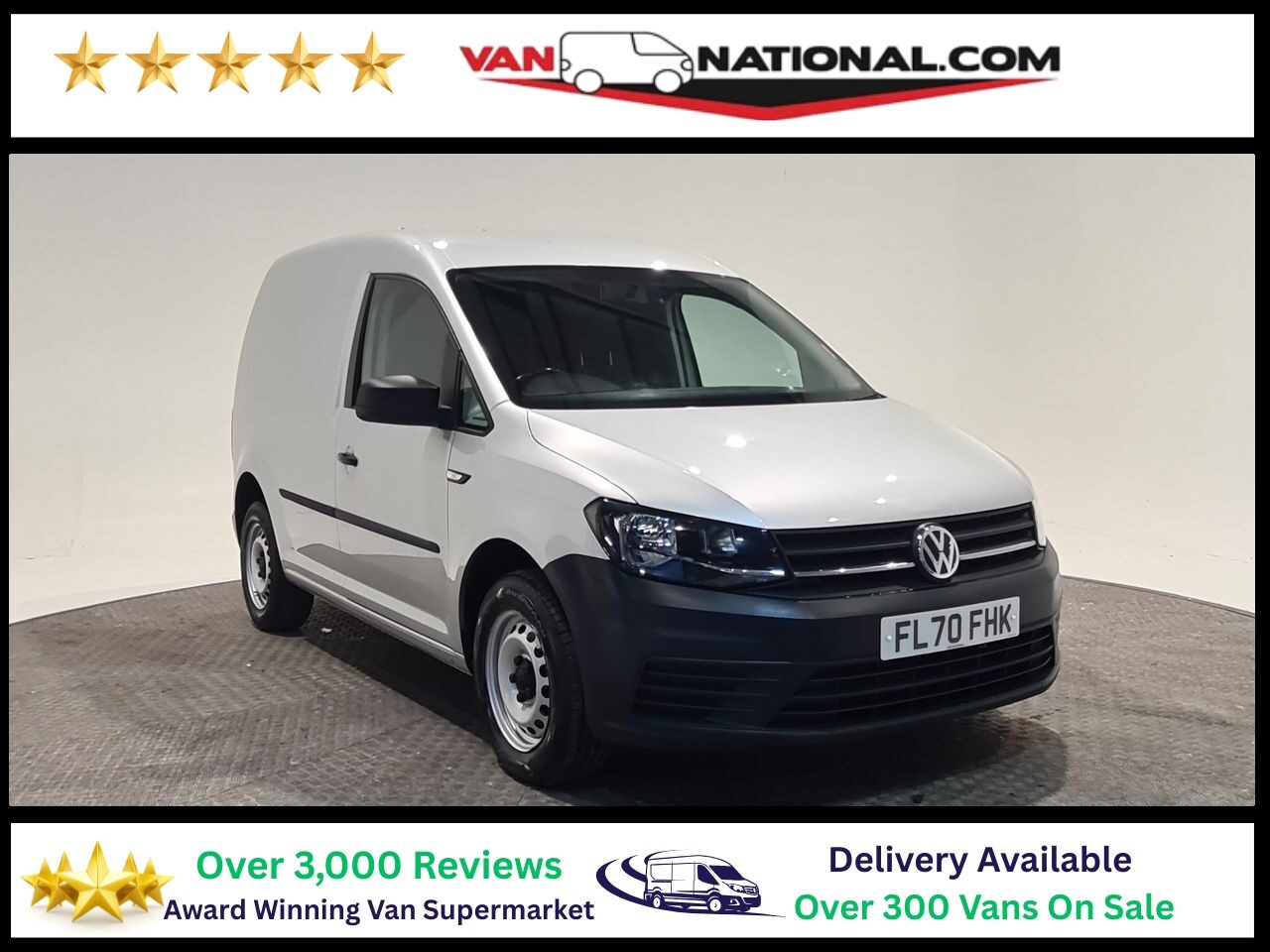 Used Volkswagen Caddy 2020 for sale - 77651549: Photo 1