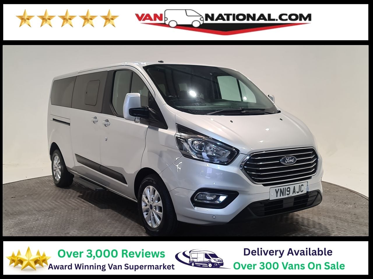 Used Ford Tourneo Custom 2019 for sale - 76972549: Photo 1