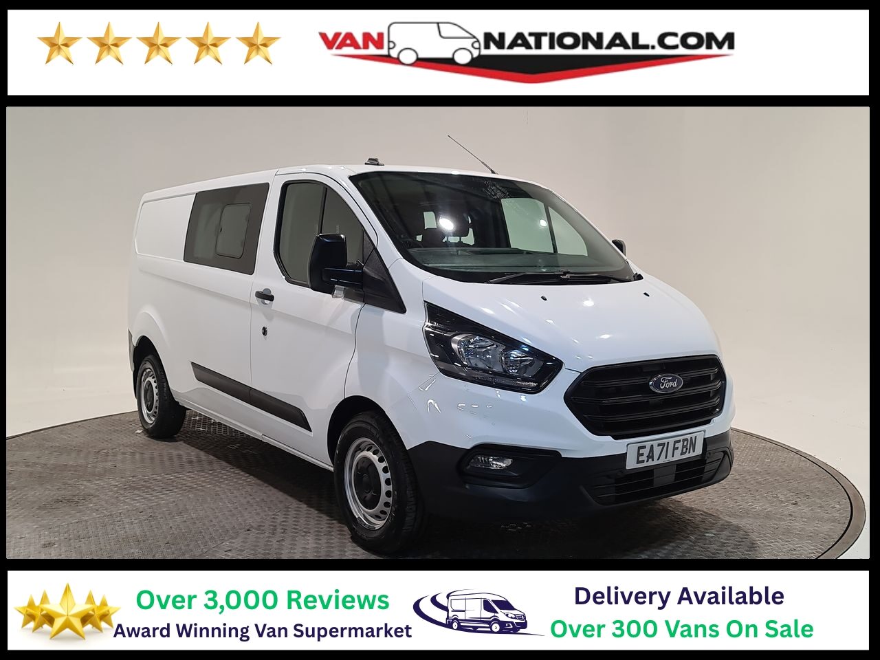 Used Ford Transit Custom 2021 for sale - 76653797: Photo 1