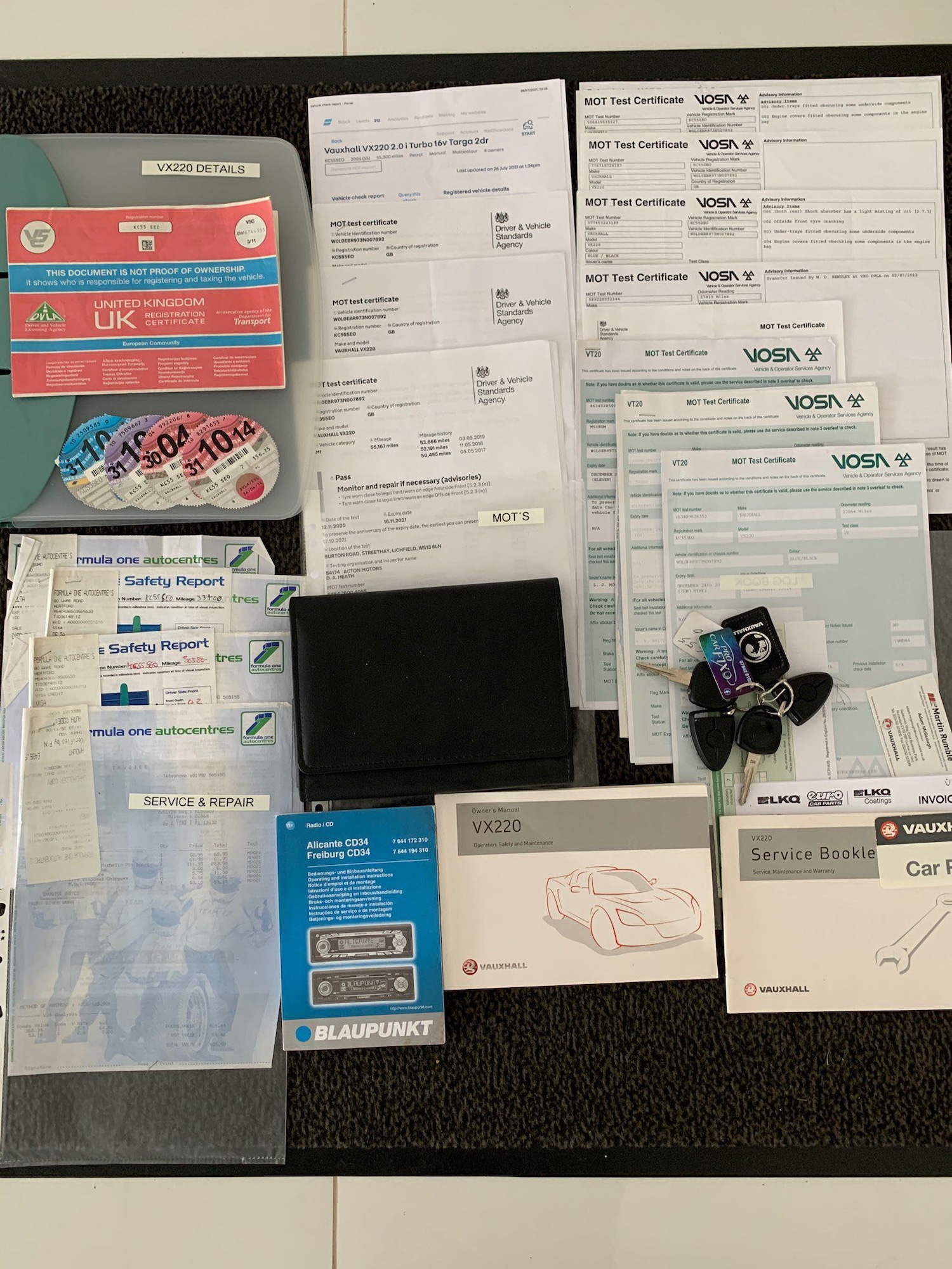 Used Vauxhall VX220 2005 for sale - 76283846: Photo 6