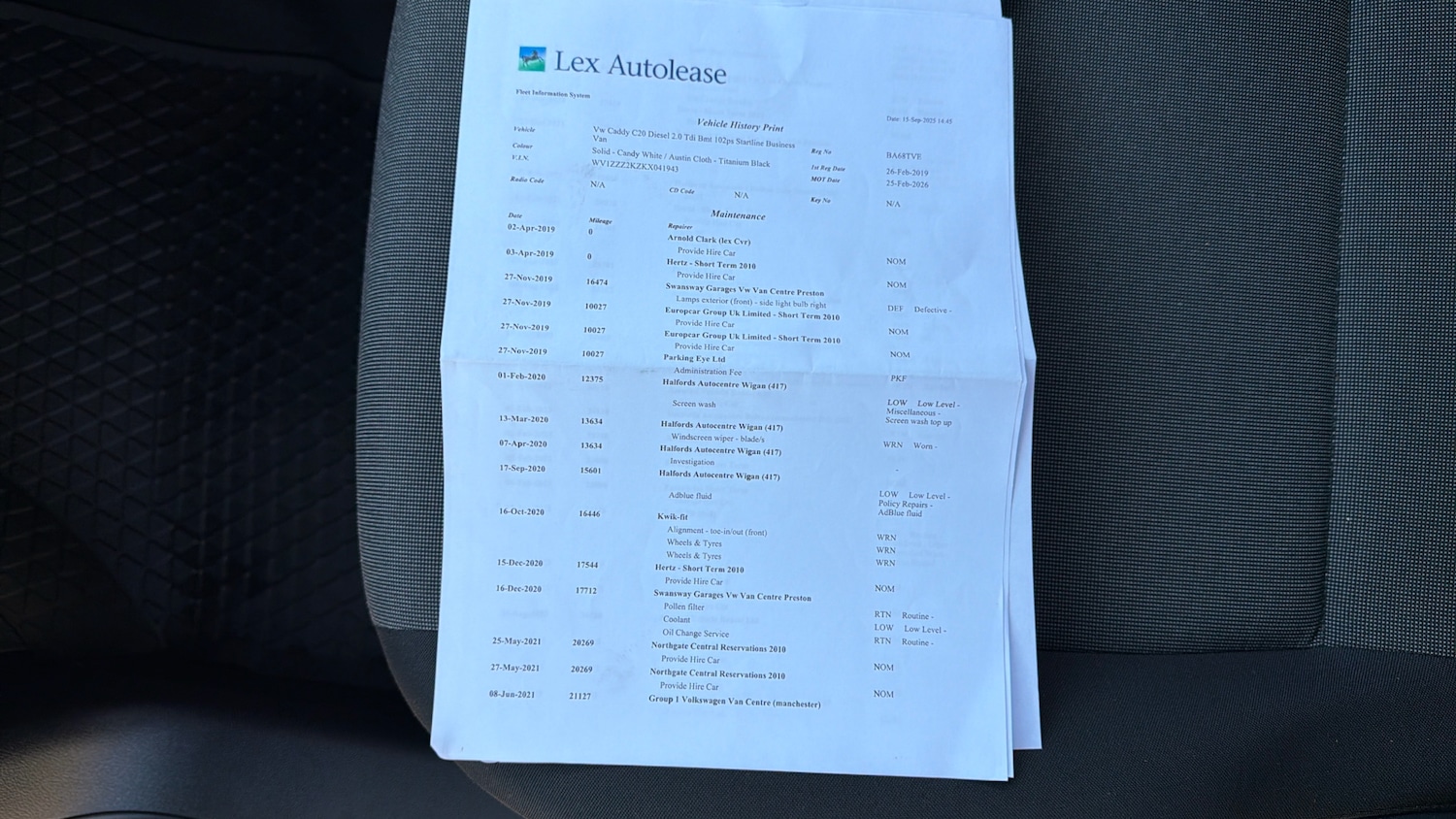 Used Volkswagen Caddy 2019 for sale - 76346807: Photo 27