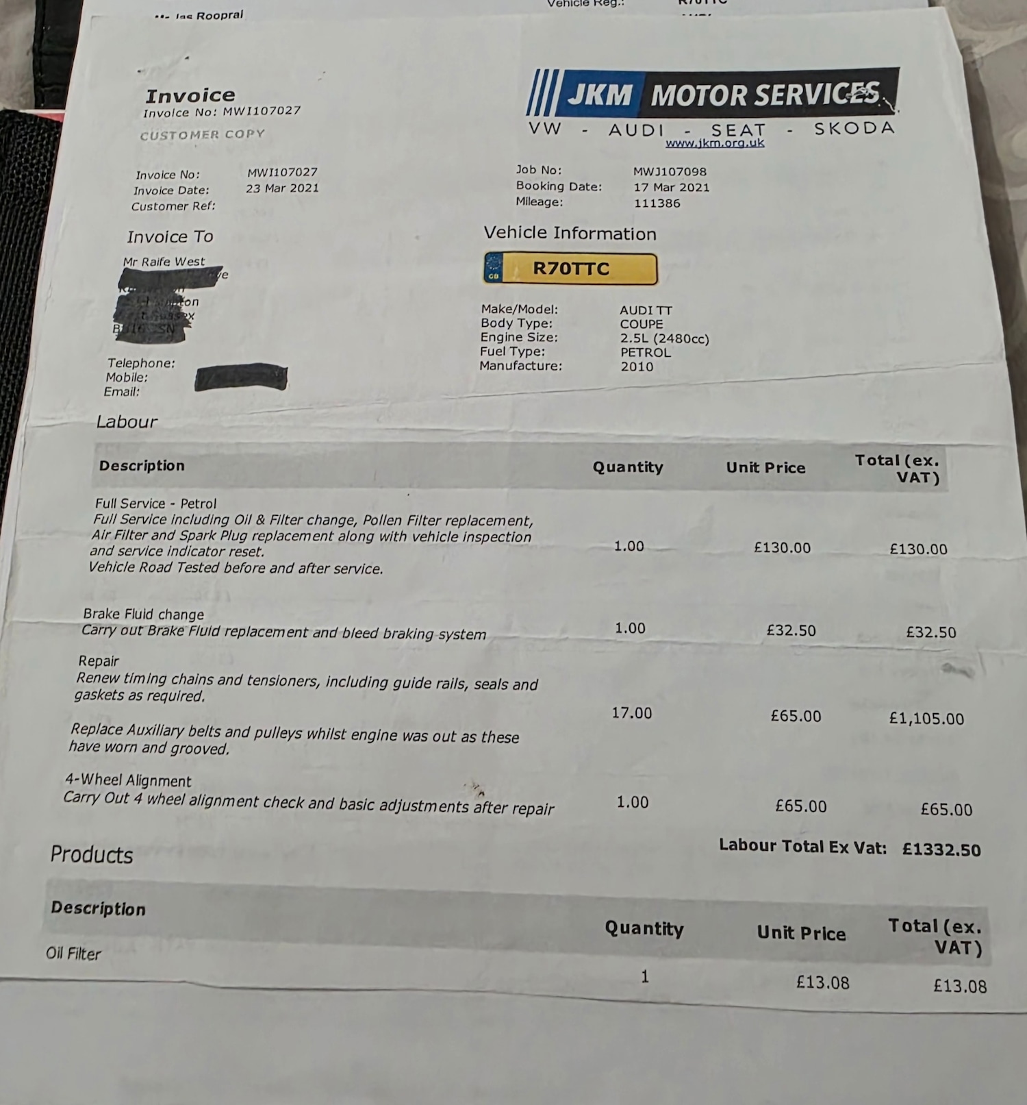 Used Audi TT 2010 for sale - 76445958: Photo 22