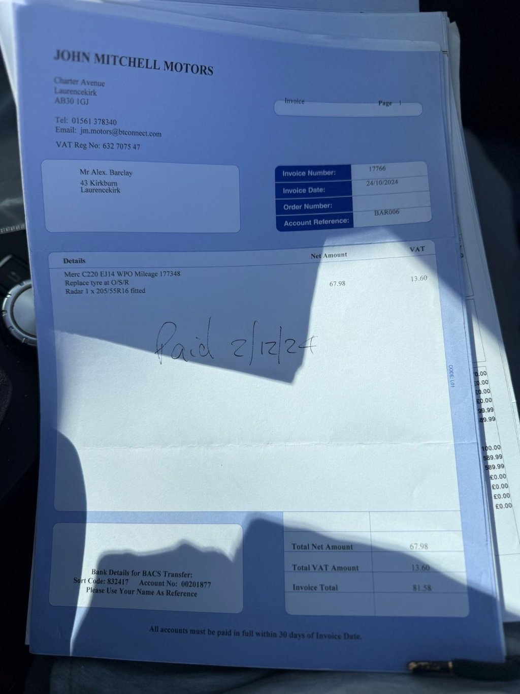 Used Mercedes-Benz C Class 2014 for sale - 77835727: Photo 26