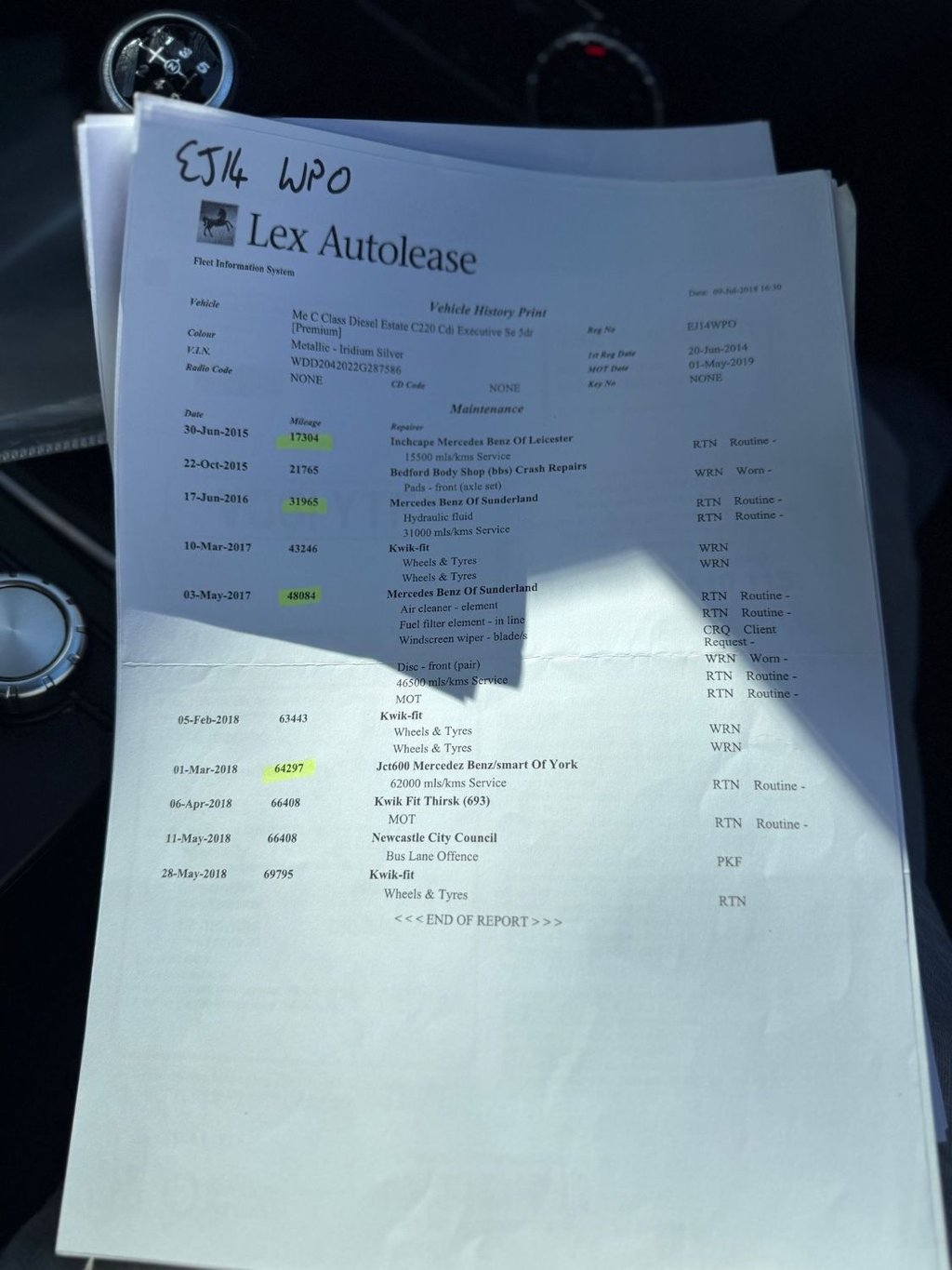 Used Mercedes-Benz C Class 2014 for sale - 77835727: Photo 28