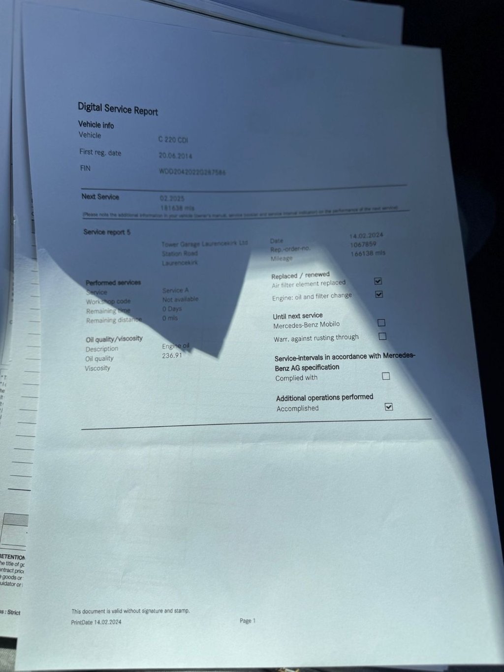 Used Mercedes-Benz C Class 2014 for sale - 77835727: Photo 29