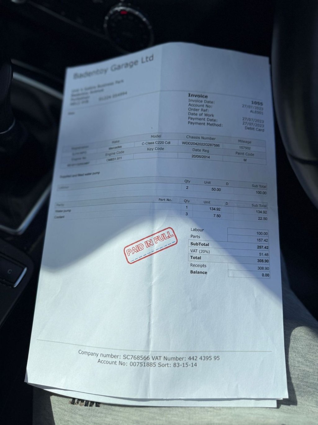 Used Mercedes-Benz C Class 2014 for sale - 77835727: Photo 38