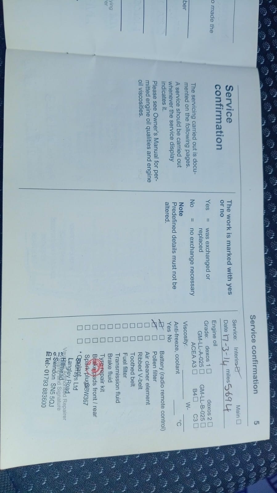 Used Vauxhall Corsa 2013 for sale - 76391554: Photo 17