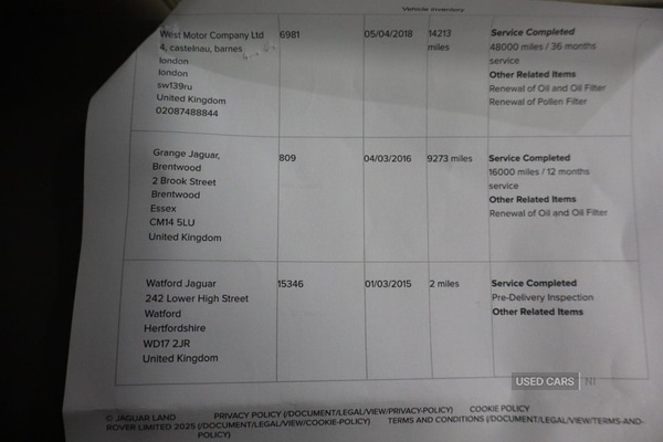 Used Jaguar XJ 2015 for sale - 76966018: Photo 59