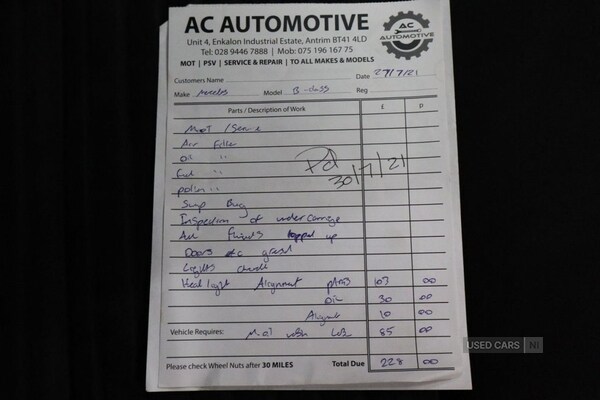 Used Mercedes-Benz B Class 2016 for sale - 76216336: Photo 47