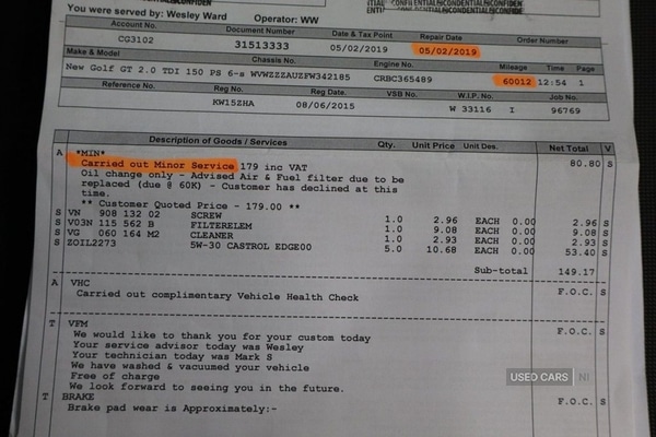 Used Volkswagen Golf 2015 for sale - 76409654: Photo 48