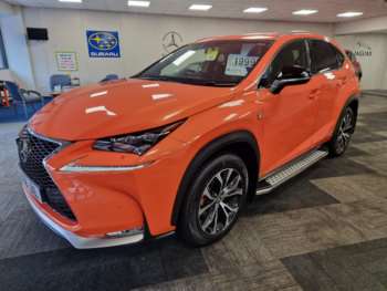 Lexus, NX 2015 (65) 2.5 300H F SPORT 5d AUTO-HEATED RED AND BLACK LEATHER-BLUETOOTH-CRUISE CONT 5-Door