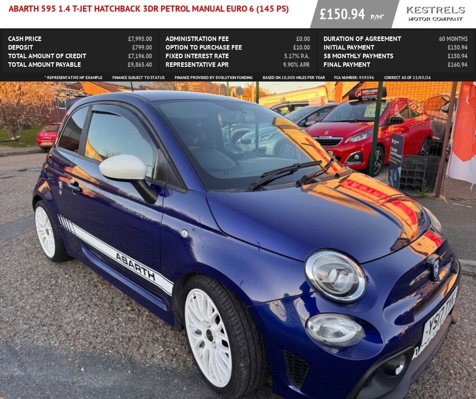 Used Abarth 595 2017 for sale - 77981597: Photo 16