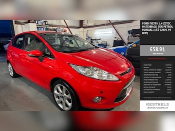 2010 (10) - 1.4 Zetec Hatchback 5dr Petrol Manual (133 g/km, 94 bhp)