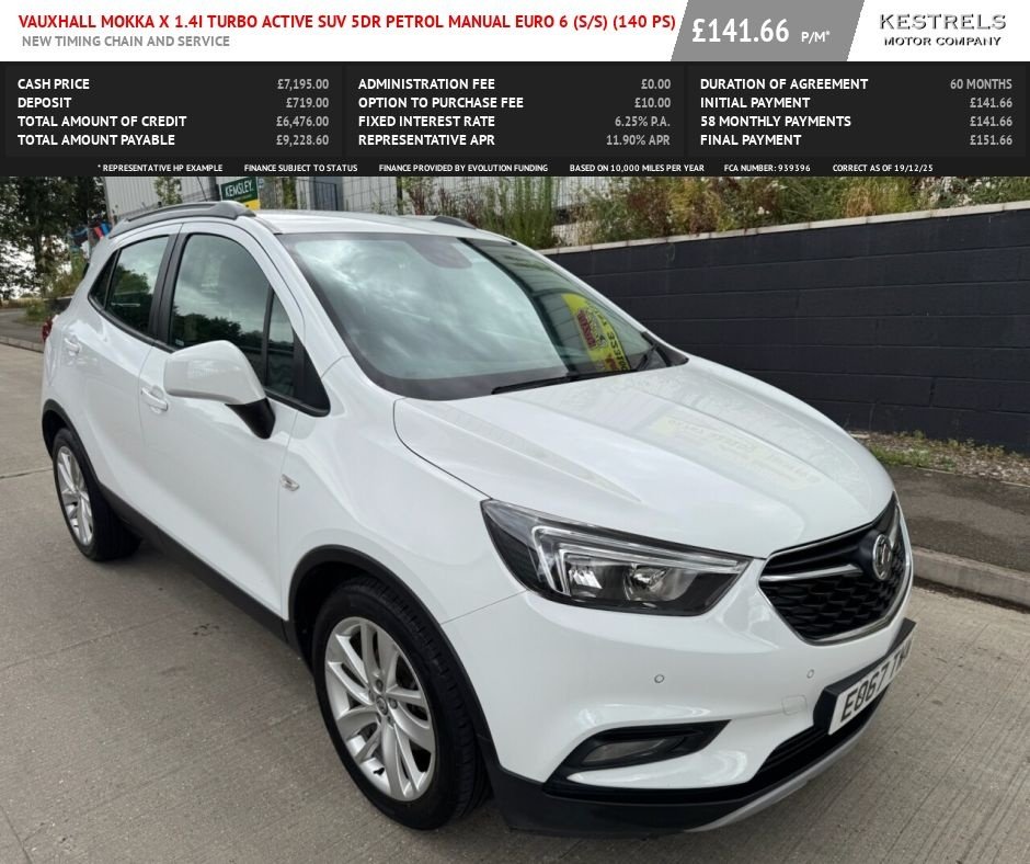 Used Vauxhall Mokka X 2017 for sale - 77010156: Photo 1