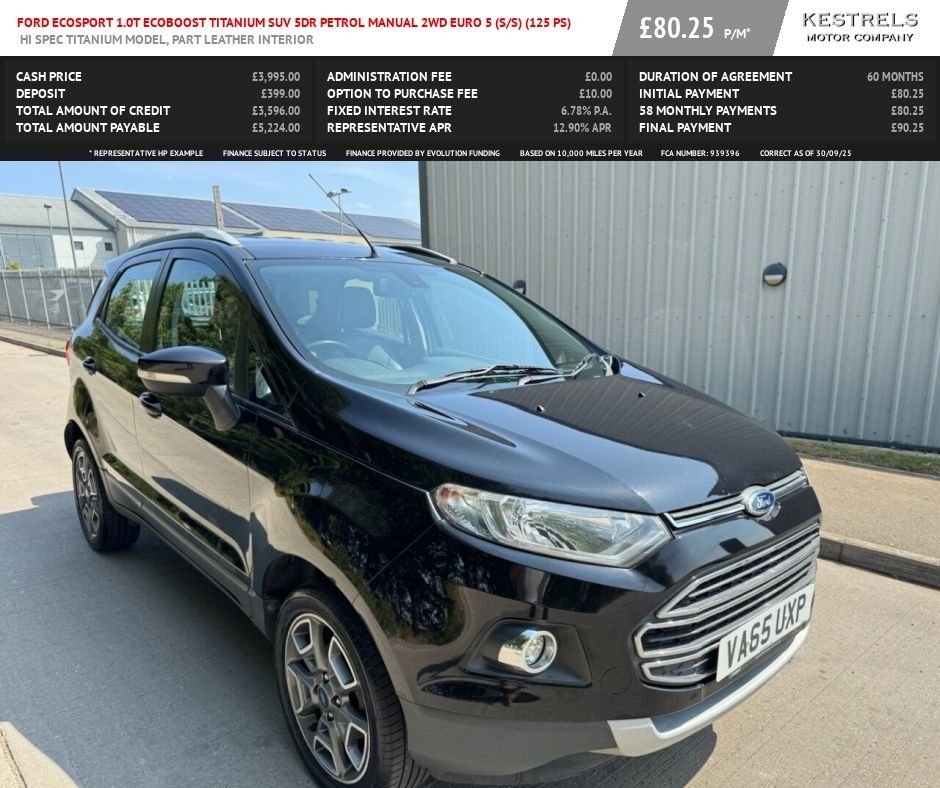 Used Ford Ecosport 2016 for sale - 76333219: Photo 1