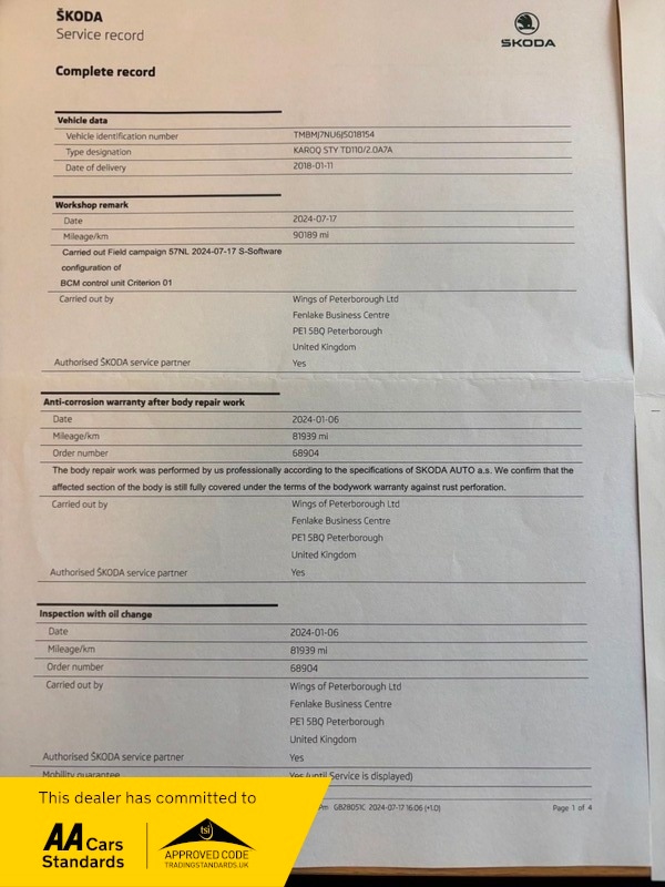 Used Skoda Karoq 2018 for sale - 77655904: Photo 18