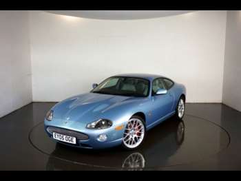 2005 (05) - 4.2 S XKR COUPE 2d 400 BHP-1 Owner from new-Finished in Frost Blue metallic 2-Door