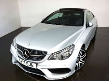 2015 (15) - 2.1 E250 CDI AMG LINE-FINISHED IN IRIDIUM SILVER METALLIC WITH BLACK LEATHE 2-Door