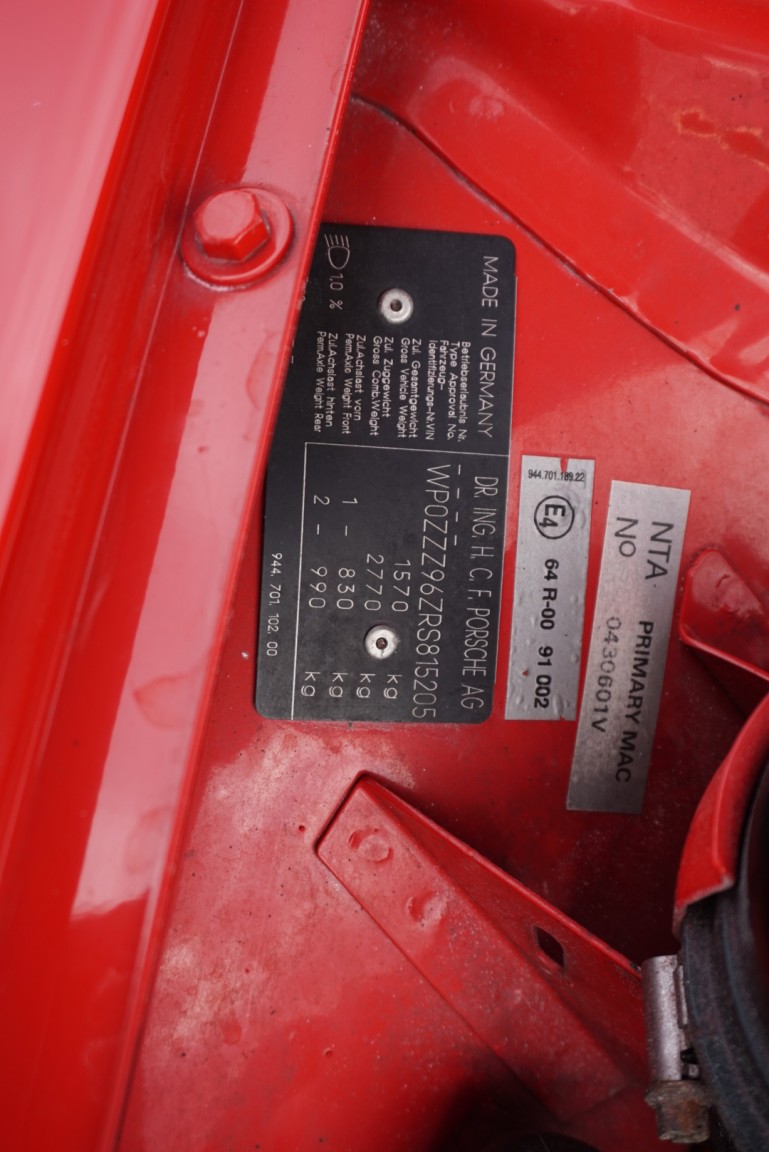 Used Porsche 968 1994 for sale - 77558621: Photo 59