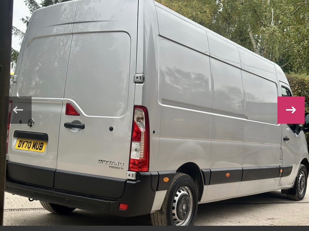 Used Vauxhall Movano 2020 for sale - 77417525: Photo 19