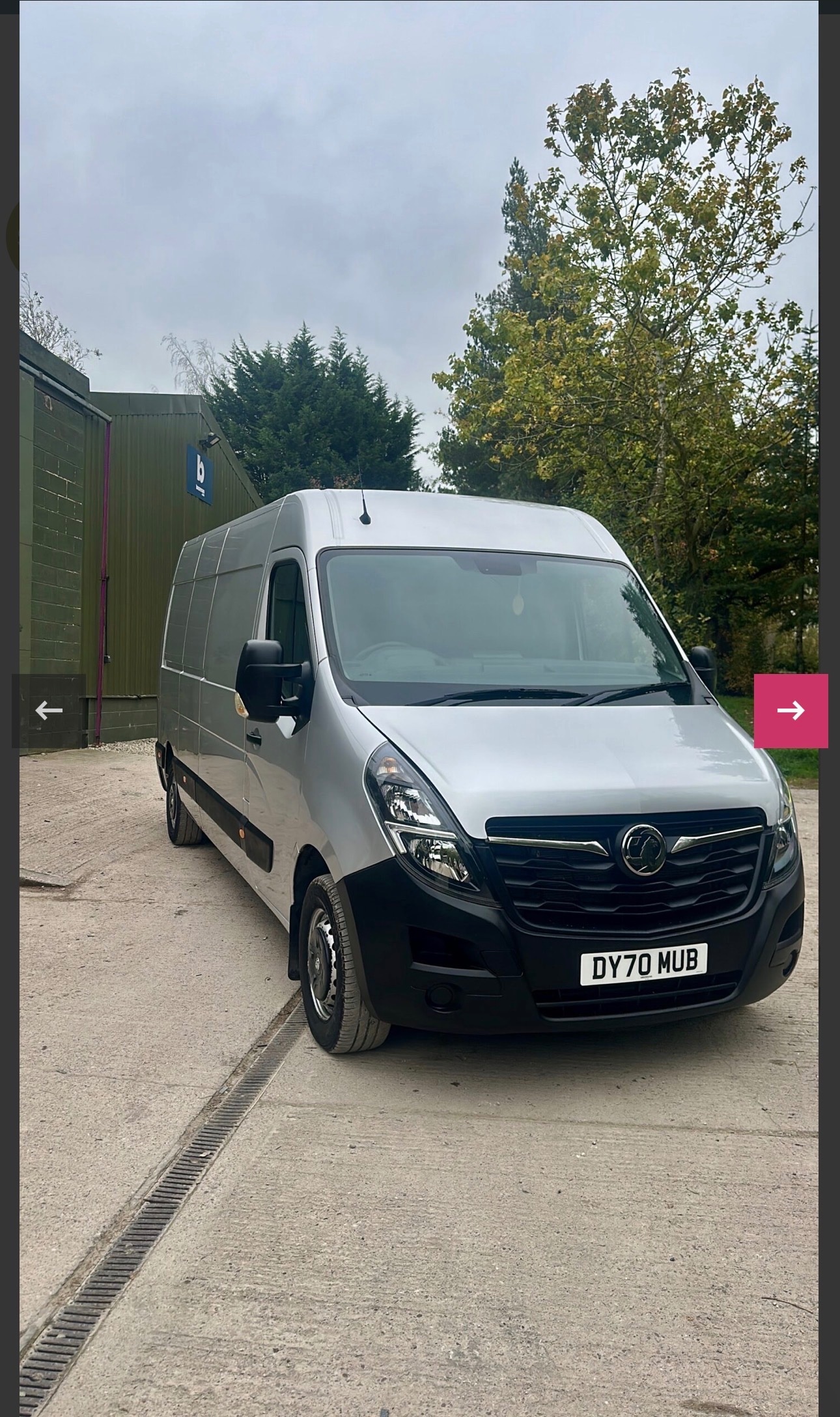 Used Vauxhall Movano 2020 for sale - 77417525: Photo 3