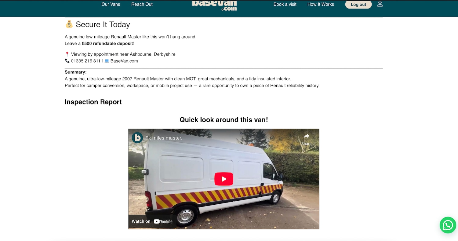 Used Renault Master 2007 for sale - 76358278: Photo 6