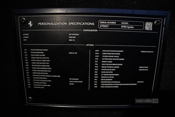 Used Ferrari SF90 Spider 2022 for sale - 77017388: Photo 3