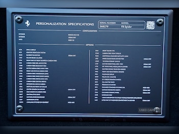 Used Ferrari F8 Spider 2021 for sale - 77121087: Photo