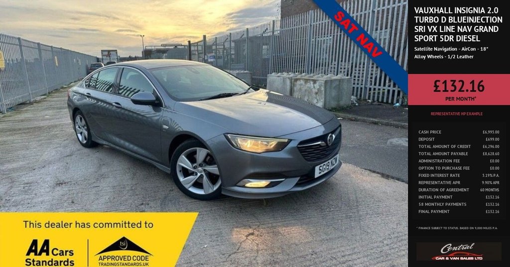 Used Vauxhall Insignia 2019 for sale - 76481812: Photo 1