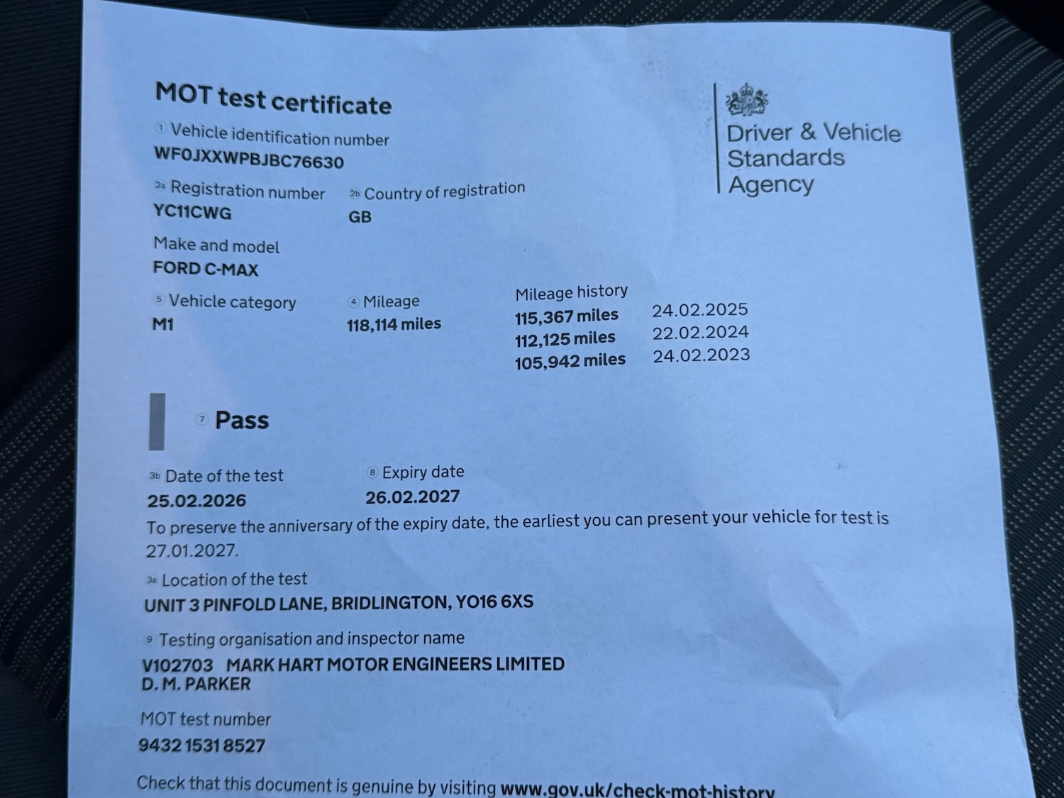 Used Ford C-Max 2011 for sale - 77792672: Photo 14