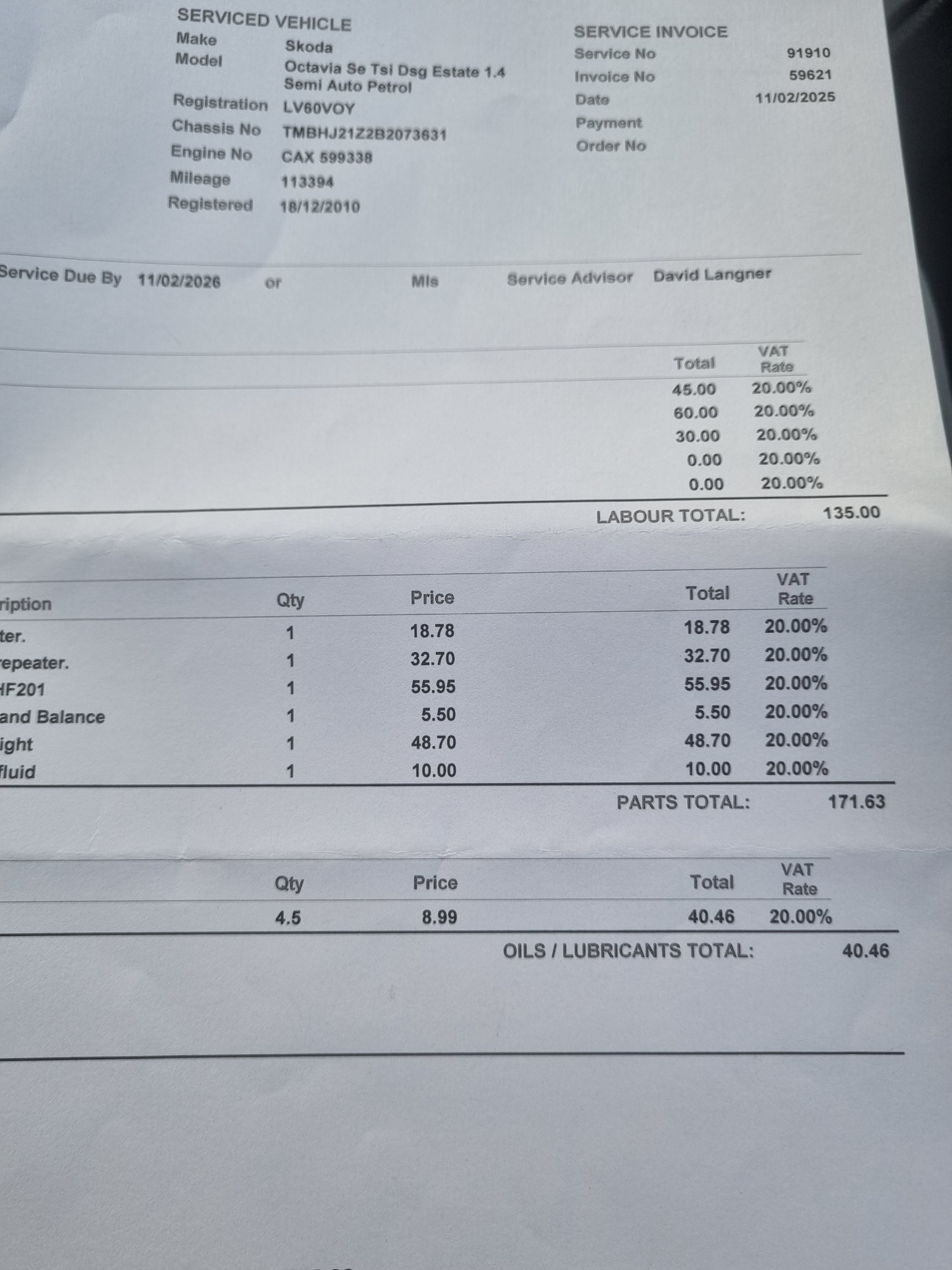 Used Skoda Octavia 2010 for sale - 76578122: Photo 44