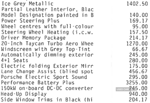 Used Porsche Taycan 2023 for sale - 77359708: Photo 36