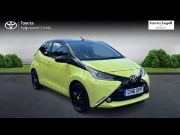 2016 (16) - 1.0 VVT-i x-cite 3 Yellow Bi-Tone Hatchback 5dr Petrol Manual Euro 6 (68 ps