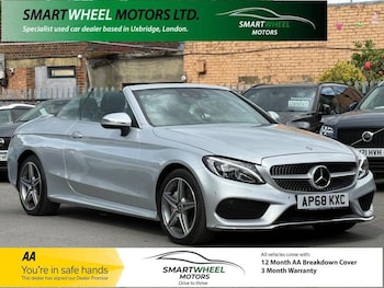 2018 (68) - 2.1 C220d AMG Line (Premium Plus) Cabriolet G-Tronic+ 4MATIC Euro 6 (s/s) 2 2-Door