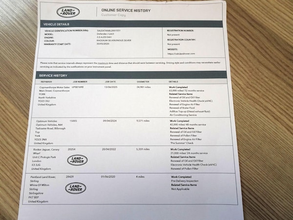 Used Land Rover Defender 110 2020 for sale - 76137827: Photo 37