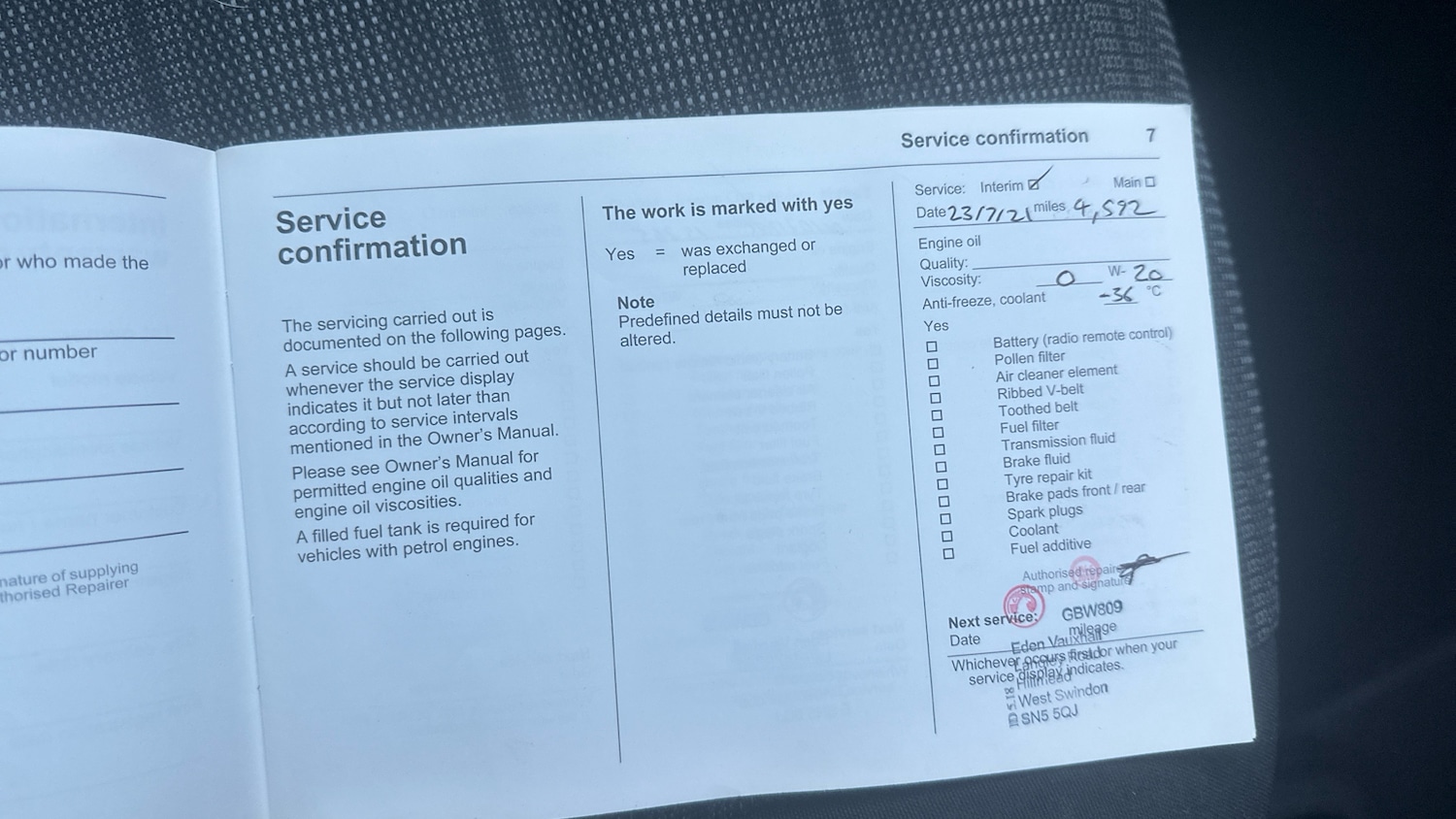 Used Vauxhall Combo Life 2020 for sale - 76908448: Photo 21