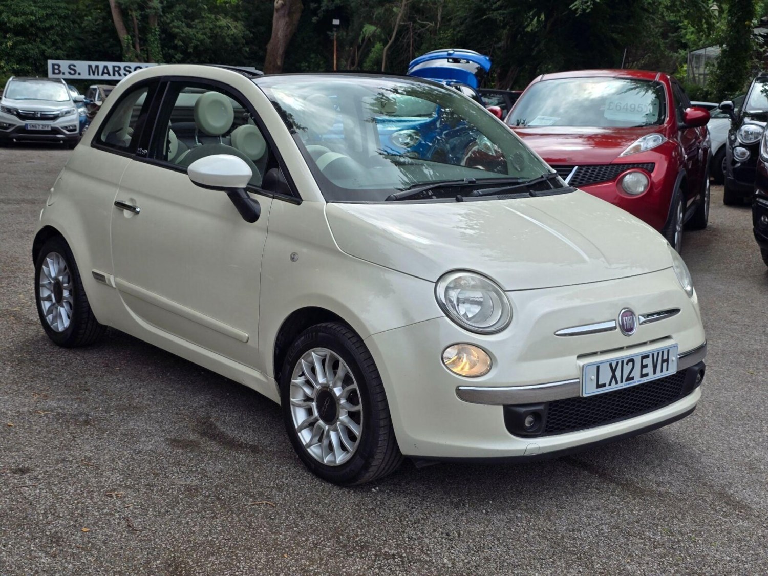 2012 Fiat 500C 1.2 Lounge Euro 5 2dr Convertible Petrol Manual - Picture 1 of 24