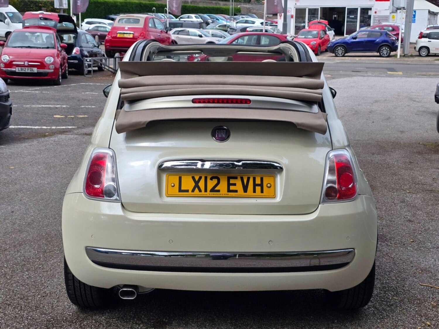 2012 Fiat 500C 1.2 Lounge Euro 5 2dr Convertible Petrol Manual - Picture 7 of 24