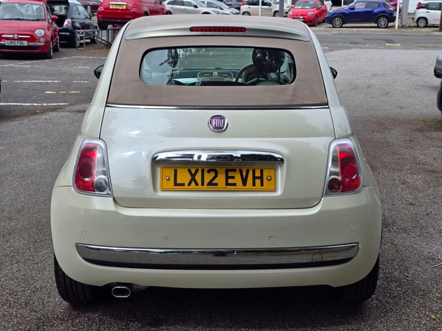 2012 Fiat 500C 1.2 Lounge Euro 5 2dr Convertible Petrol Manual - Picture 8 of 24