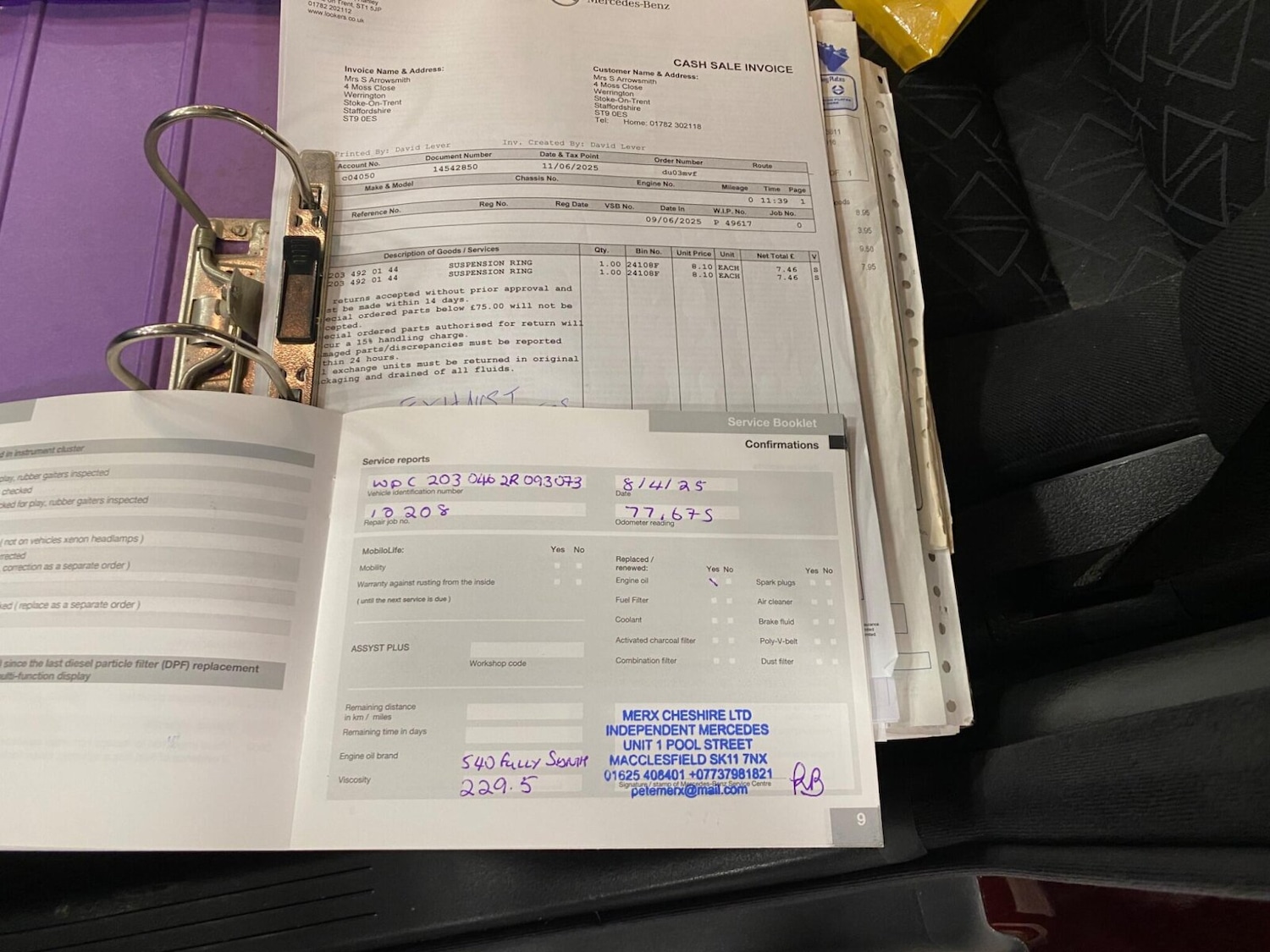 Used Mercedes-Benz C Class 2003 for sale - 77975564: Photo 29