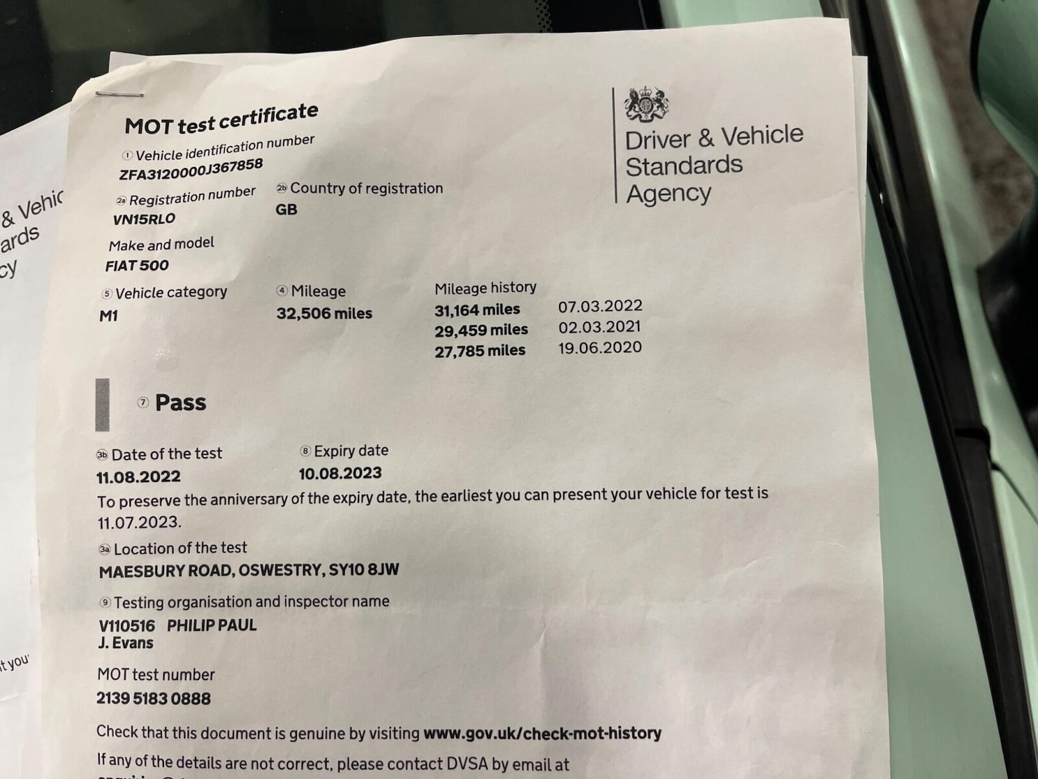 Used Fiat 500 2015 for sale - 77965053: Photo 23