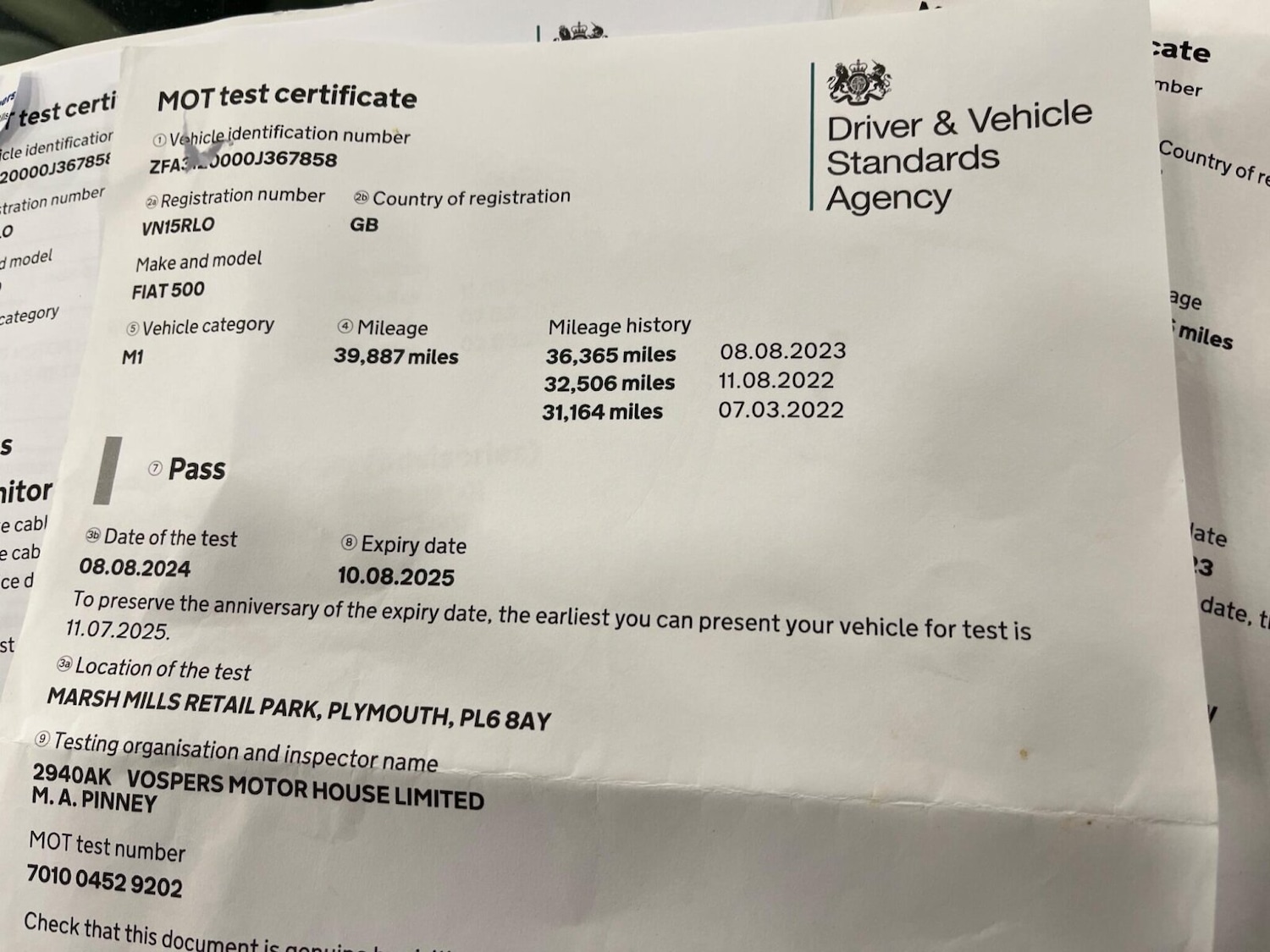 Used Fiat 500 2015 for sale - 77965053: Photo 25