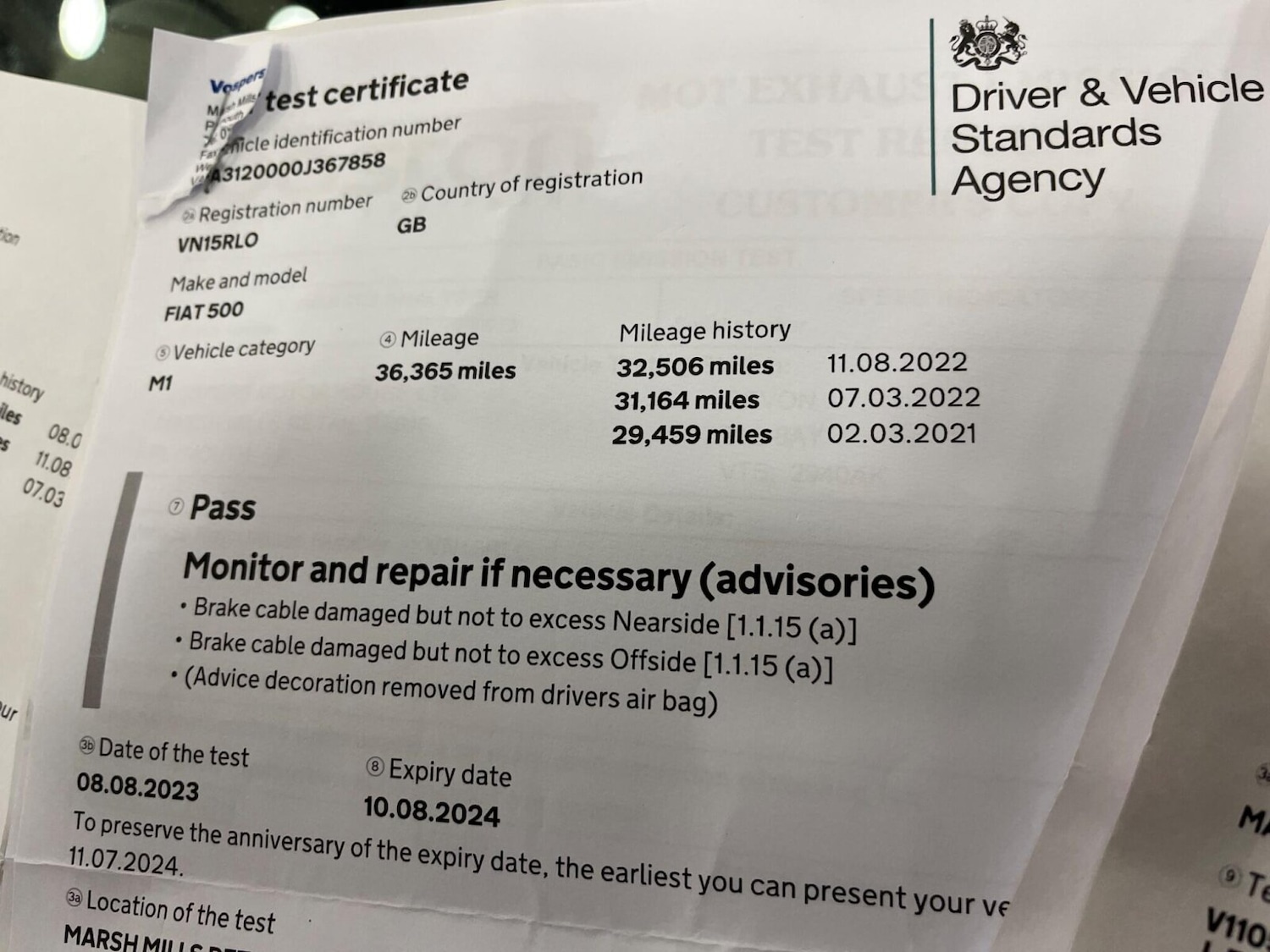 Used Fiat 500 2015 for sale - 77965053: Photo 26