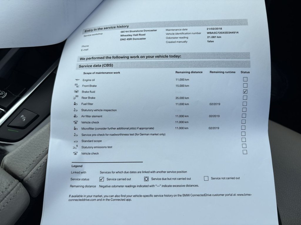 Used BMW 5 Series 2015 for sale - 75800494: Photo 24