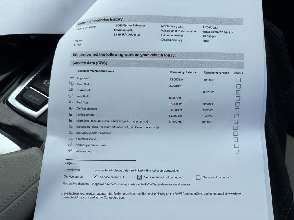 Used BMW 5 Series 2015 for sale - 75800494: Photo 28