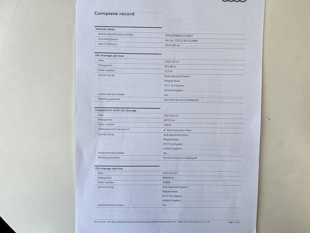 Used Audi A4 2015 for sale - 76617225: Photo 31