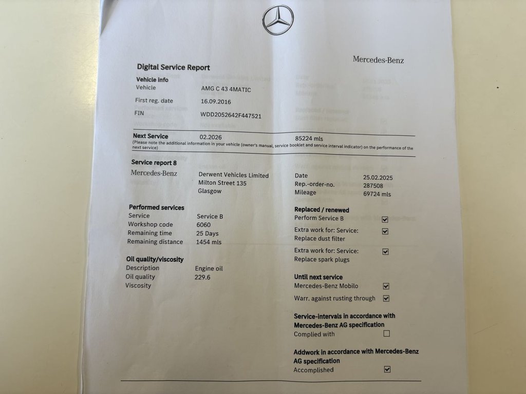 Used Mercedes-Benz C Class 2016 for sale - 76495969: Photo 35