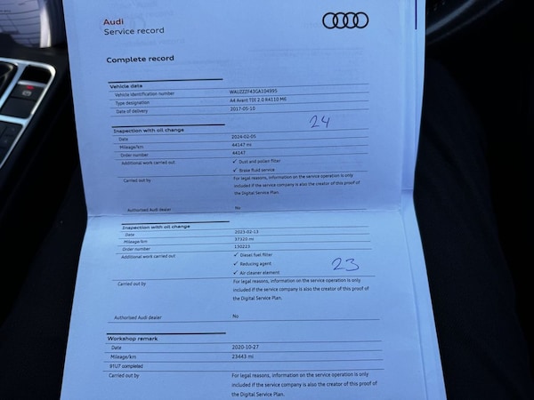 Used Audi A4 Avant 2017 for sale - 76105676: Photo 25